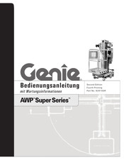 Genie AWP Super Serie Bedienungsanleitung Mit Wartungsinformationen