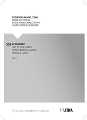Etna AB791 Serie Bedienungsanleitung