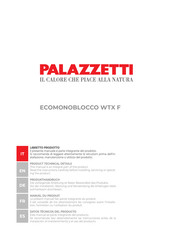 Palazzetti ECOMONOBLOCCO WTX F Produkthandbuch