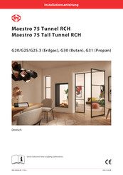 Dru Maestro 75 Tall Tunnel RCH Installationsanleitung
