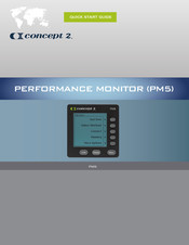 Concept2 PM5 Schnellstartanleitung