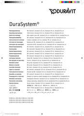 Duravit DuraSystem WD1016 000 000 Montageanleitung