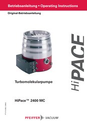 Pfeiffer Vacuum HiPace 2400 MC Betriebsanleitung