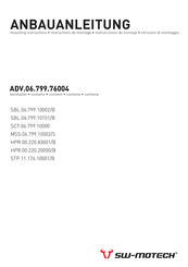 SW-Motech ADV.06.799.76004 Anbauanleitung