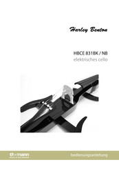 thomann Harley Benton HBCE 831BK/NB Bedienungsanleitung
