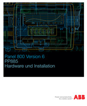 ABB PP885 Hardware Und Installation