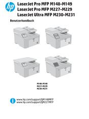 HP LaserJet Pro MFP M229 Serie Benutzerhandbuch