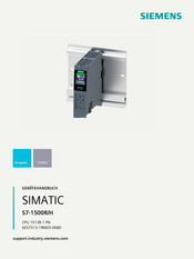 Siemens 6ES7513-1RM03-0AB0 Gerätehandbuch