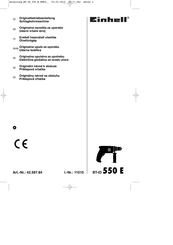 EINHELL 42.597.84 Originalbetriebsanleitung