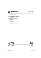 EINHELL TC-JS 85 Originalbetriebsanleitung