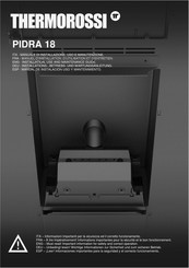 Thermorossi PIDRA 18 Wartungsanleitung