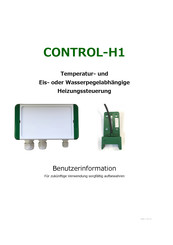Kampmann CONTROL-H1 Benutzerinformation