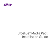 Avid Sibelius Media Pack Installationsanleitung