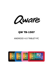 Qware QW TB-1507 Bedienungsanleitung