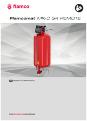 flamco Flamcomat MK-C G4 REMOTE Installation Und Betriebsanleitung