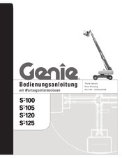 Genie S-105 Bedienungsanleitung
