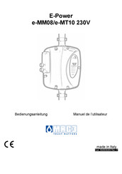 MAC3 E-Power e-MT10 230V Bedienungsanleitung