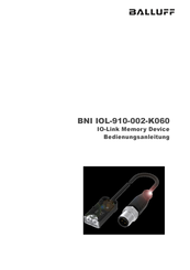 Balluff BNI IOL-910-002-K060 Bedienungsanleitung