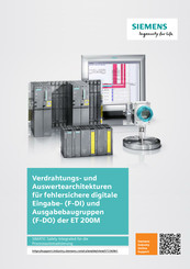 Siemens F-DO Einbau- Und Verdrahtungsanleitung