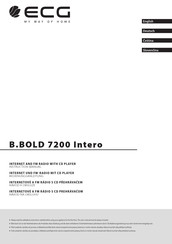 ECG B.BOLD 7200 Intero Bedienungsanleitung