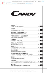 Candy CFSX518/4U Bedienungsanleitung