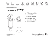 Endress+Hauser Liquipoint FTW33 Bedienungsanleitung