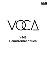 VOCA V543 Benutzerhandbuch