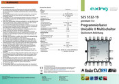 axing SES 5532-19 Schnellstartanleitung
