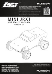 Horizon Hobby LOSI MINI JRXT Bedienungsanleitung