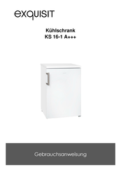 exquisit KS 16-1 A+++ Gebrauchsanweisung