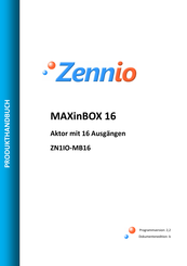 Zennio MAXinBOX 16 Produkthandbuch