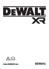 DeWalt XR DCV501LN Bersetzung Der Originalanweisungen
