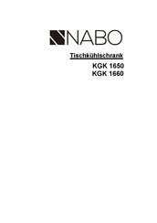 Nabo KGK 1660 Bedienungsanleitung