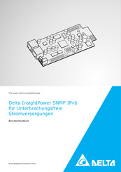 Delta InsightPower SNMP IPv6 Benutzerhandbuch