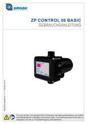 Zehnder Pumpen ZP CONTROL 05 BASIC Gebrauchsanleitung