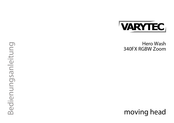 Varytec Hero Wash 340FX RGBW Zoom Bedienungsanleitung