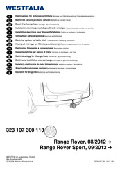 Westfalia 323 107 300 113 Montageanleitung
