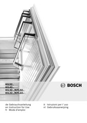 Bosch KFL32 Gebrauchsanleitung