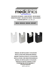 Mediclinics M23AB Installations- Und Benutzerhandbuch