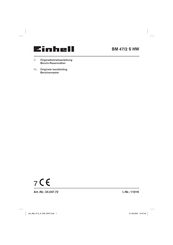 EINHELL BM 47/2 S HW Originalbetriebsanleitung