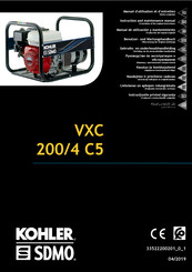 Kohler SDMO VXC 200/4 C5 Wartungshandbuch