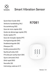 WOOX R7081 Kurzanleitung