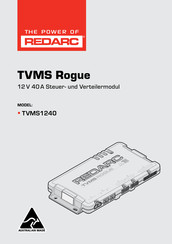 Redarc TVMS Rogue Bedienungsanleitung
