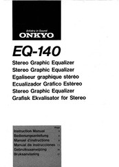 Onkyo EQ-140 Bedienungsanleitung