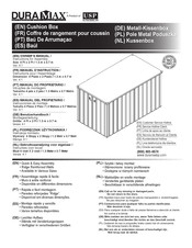 USP DURAMAX Compact-Box 585l Benutzerhandbuch
