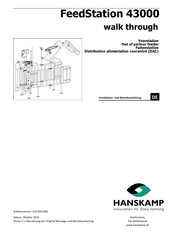 Hanskamp FeedStation 43000 Installation Und Betriebsanleitung