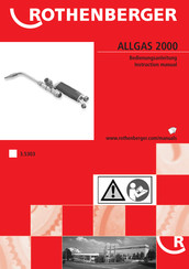 Rothenberger ALLGAS 2000 Bedienungsanleitung