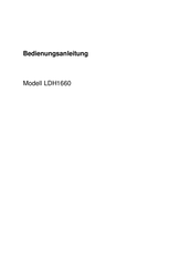 Fieberitz LDH1660 Bedienungsanleitung