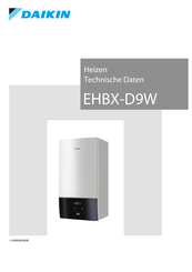 Daikin EHBX-D9W Technische Daten