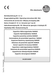 IFM Electronic NAMUR KI-2015-N Serie Betriebsanleitung